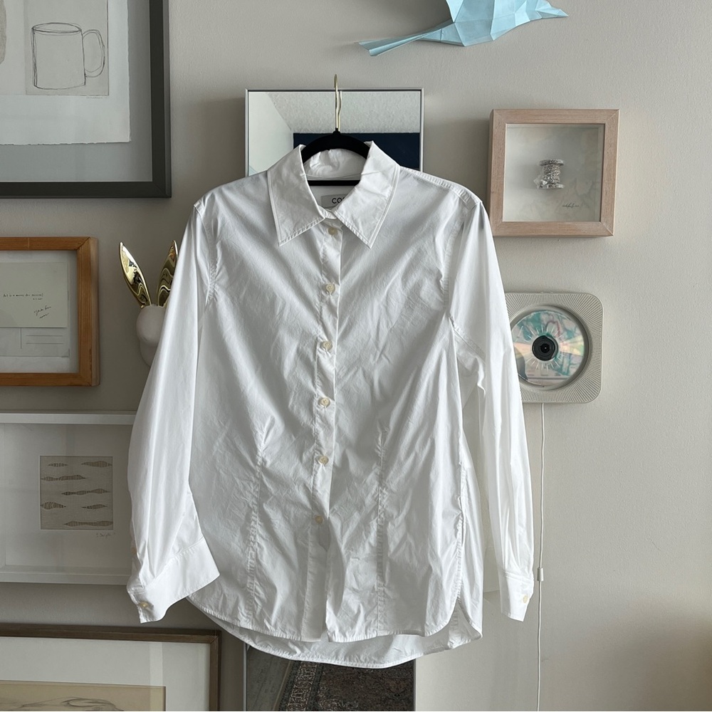 COS Oversized poplin shirt, szUS4/EU36